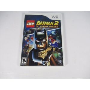 LEGO Batman 2 DC Super Heroes Nintendo Wii 2012 Complete Fast‎ Shipping